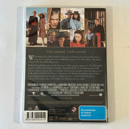 The Thorn Birds & The Missing Years DVD Richard Chamberlain PAL 4 VGC