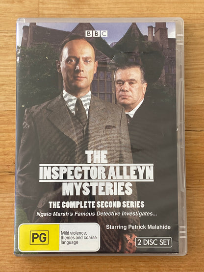 Inspector Alleyn Complete Series 1 & 2 DVD BBC Drama PAL 4 Series 1 is New Sealed