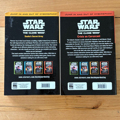 Star Wars The Clone Wars Decide Your Destiny Collection 2 Paperback Books