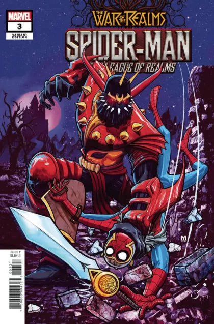 Spider-Man & the League of Realms (2019) #3 Marco D'Alfonso Variant Cover