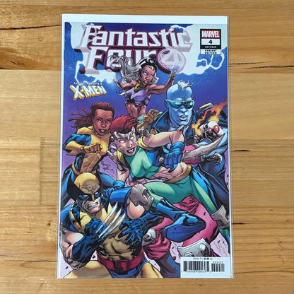 Fantastic Four (2018) #4 Tom Raney Uncanny X-Men Variant