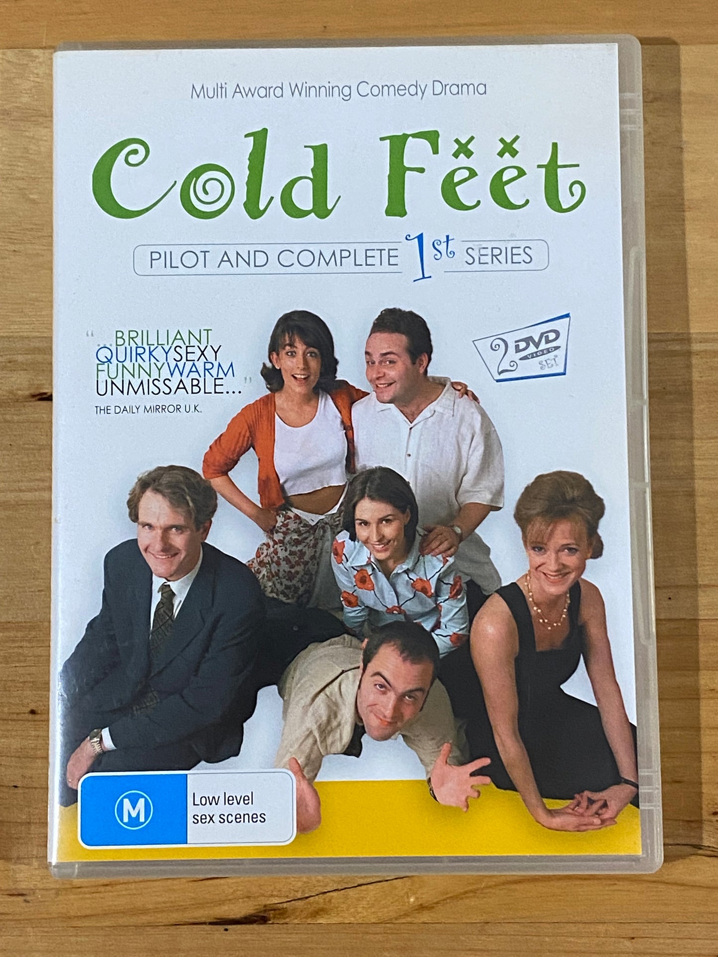 Cold Feet Pilot & Complete First Series DVD 2-Disc Set PAL 4 VGC