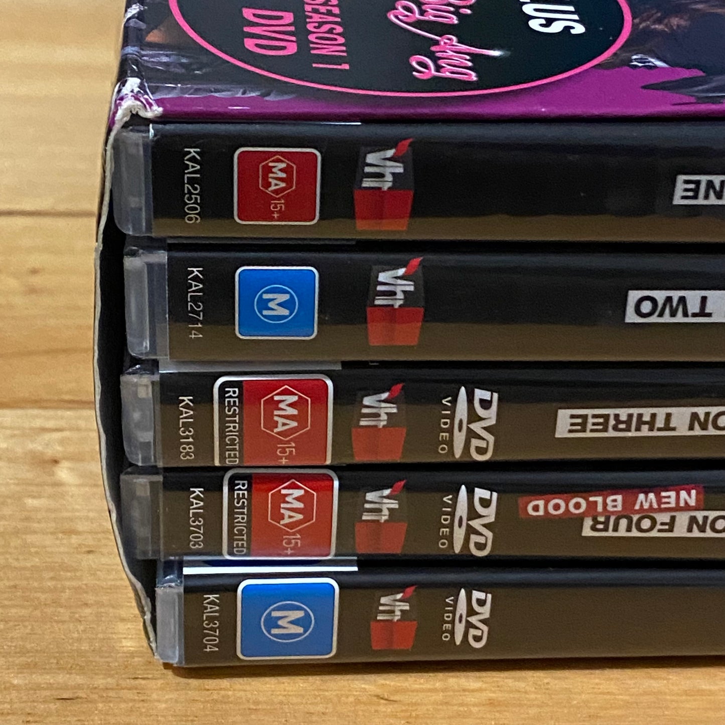 Mob Wives Seasons 1-4 & Big Ang Season 1 Box-Set DVD NTSC 0 VGC