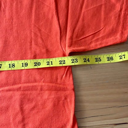 Renegades Softball Team T-Shirt Orange Short Sleeve Size XL