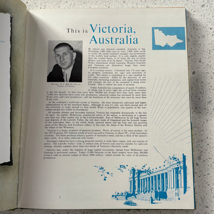 The Western Horizon of Victoria Australia VTG Western Districts Hardcover GD