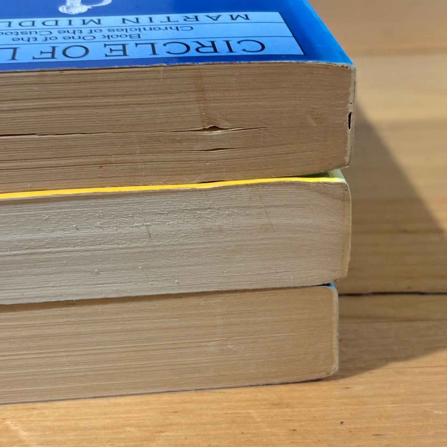 Chronicles of The Custodians by Martin Middleton Fantasy 3 x Paperback GD