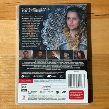 A Discovery of Witches Series 1+2 DVD Supernatural Drama 2-Disc Set PAL 4 VGC