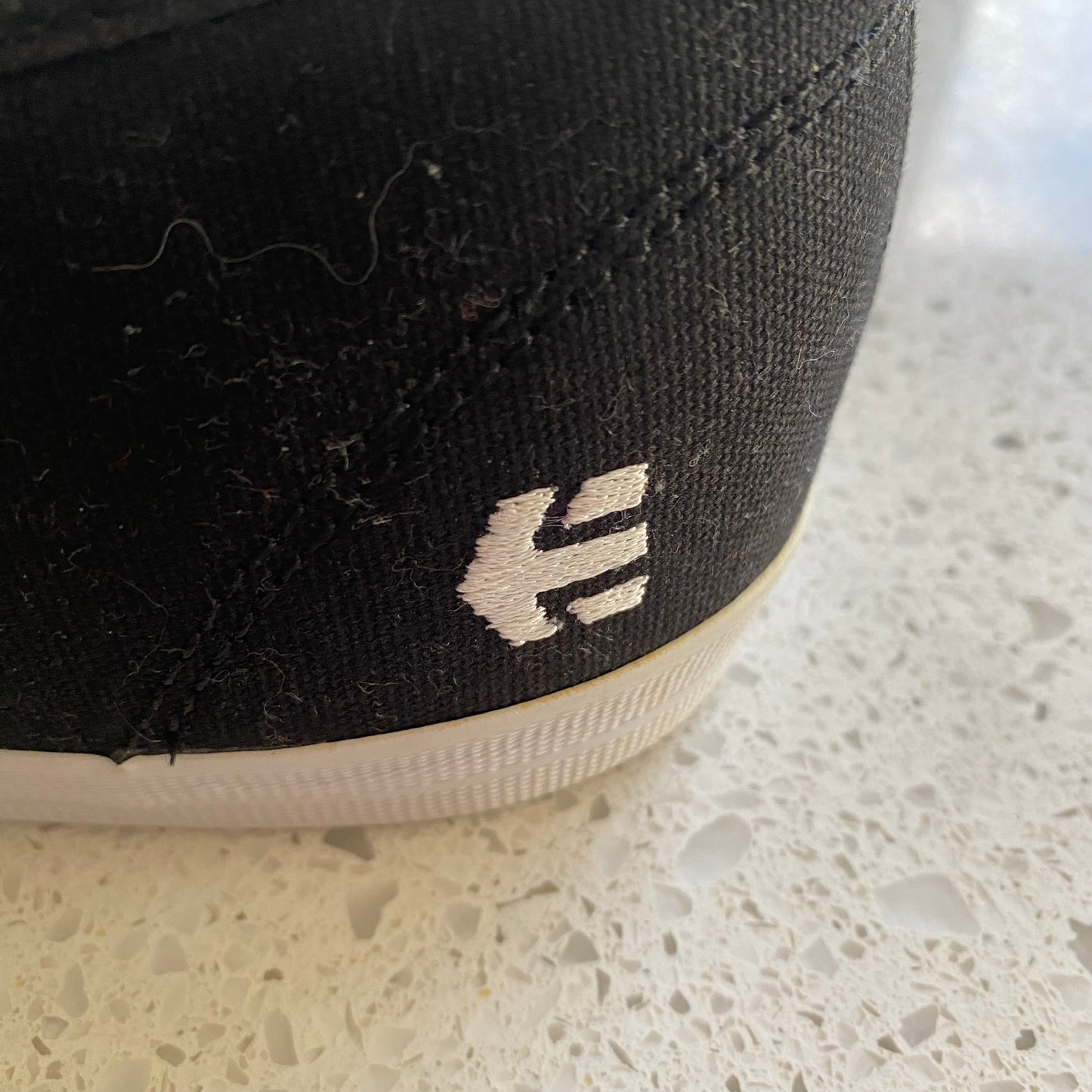 Etnies Brigade SMU Skate Shoes Black Mens US Size 12 Very Good Condition