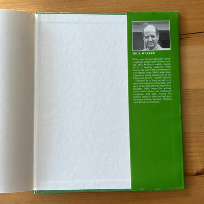 Mick Walker's Italian Classic Gallery The Road Bikes Hardcover 1991 GD