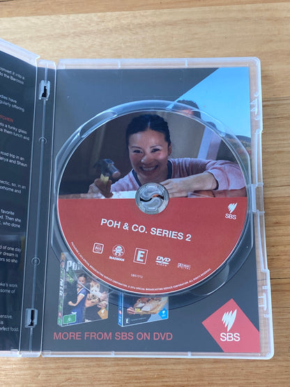 Poh & Co Series 2 DVD SBS Cooking Show PAL 4 VGC