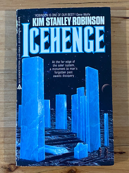 Icehenge by Kim Stanley Robinson Sci-Fi Paperback 1984 GD