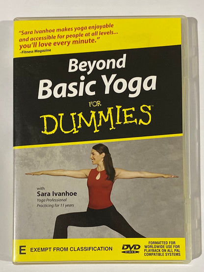 Basic Yoga Workout For Dummies with Sarah Ivanhoe DVD 2 Pack VGC