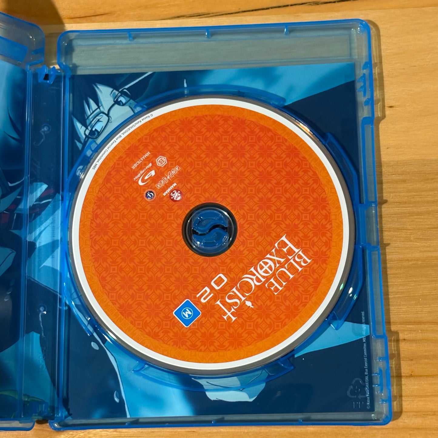 Blue Exorcist Collector's Edition Boxset Blu-Ray Anime Reg B VGC