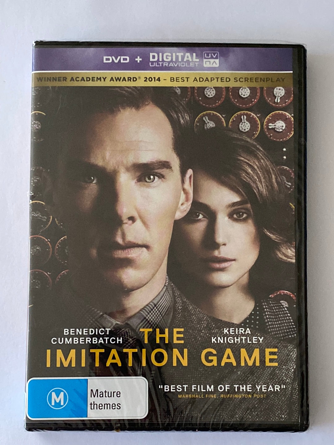 The Imitation Game DVD/UV WW2 Drama Benedict Cumberbatch Brand New Sealed