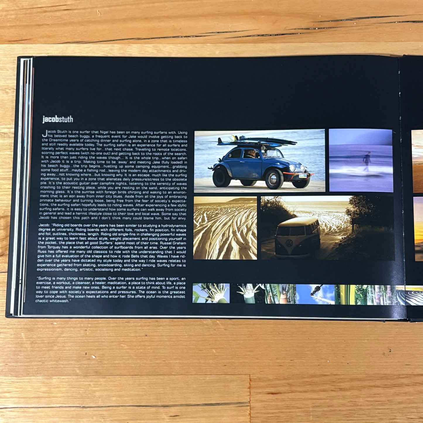 Switch-Foot Surfing Art Music Book Australian Surfing Culture and History Hardcover