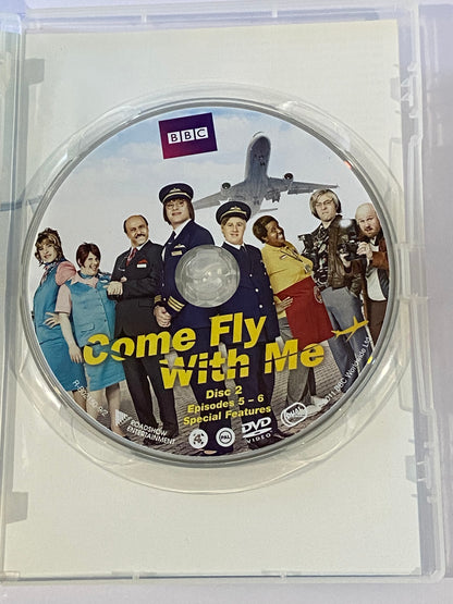 Come Fly With DVD BBC Matt Lucas David Walliams TV Comedy PAL 4 VGC