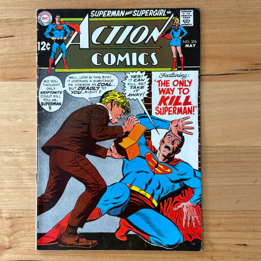 Action Comics (1938) #376 GD DC Comics Silver Age