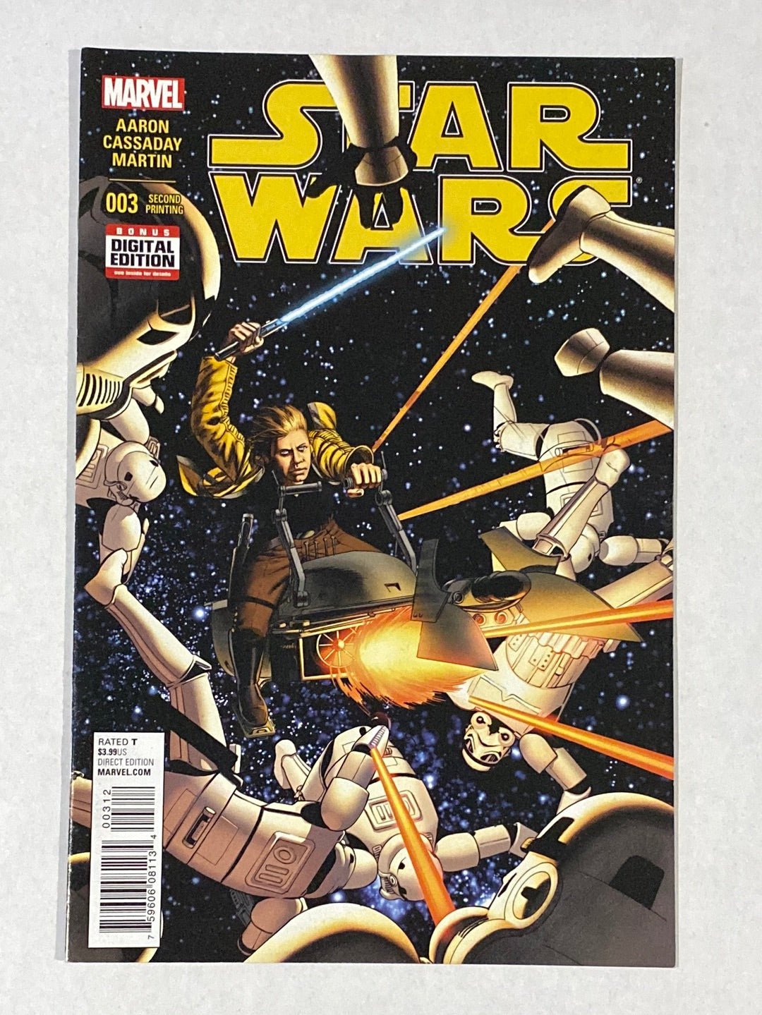 STAR WARS (2015) #3 CASSADAY 2ND PRINTING VARIANT