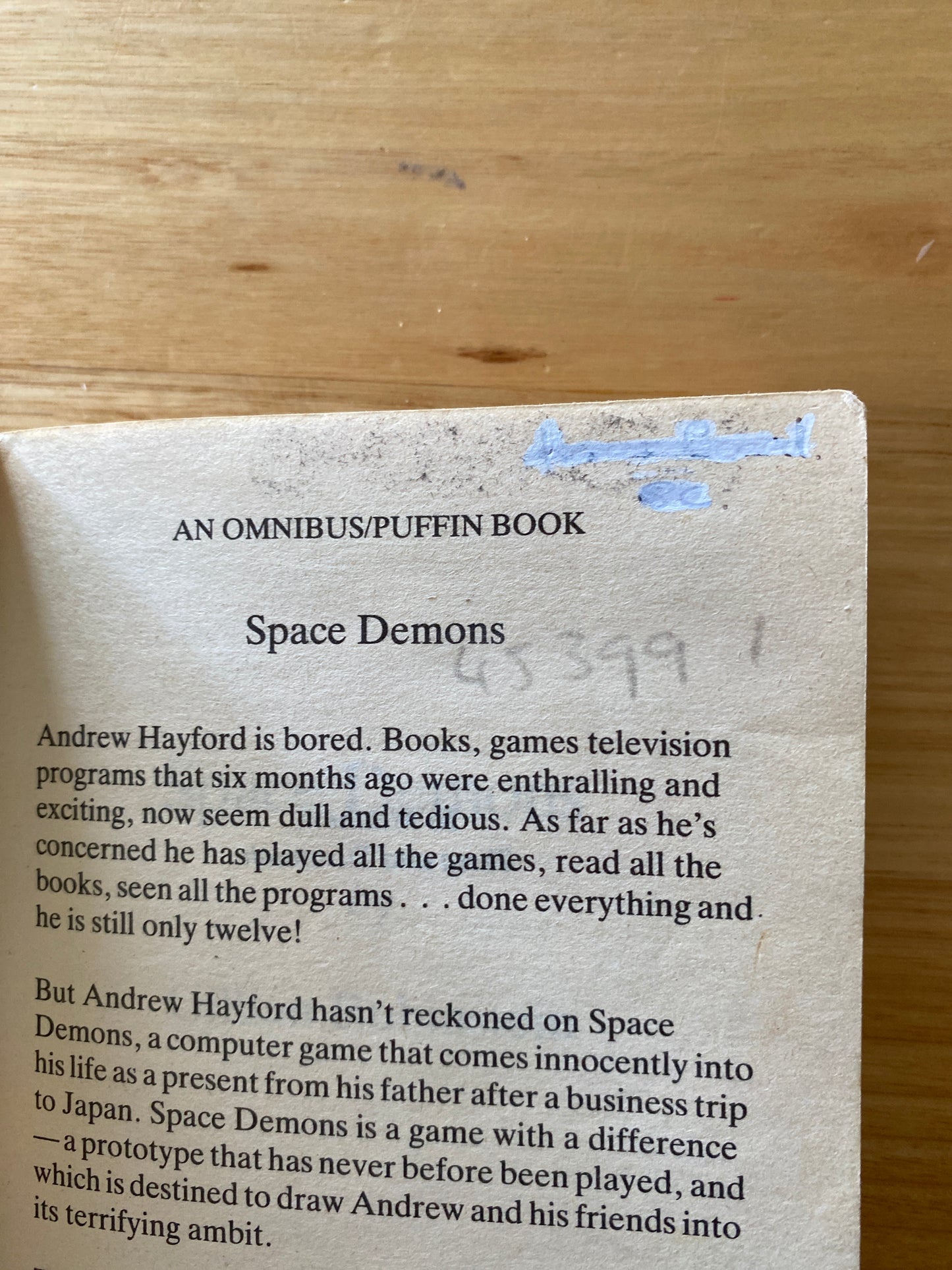 Space Demons by Gillian Rubinstein Science Fiction Paperback 1987 GD