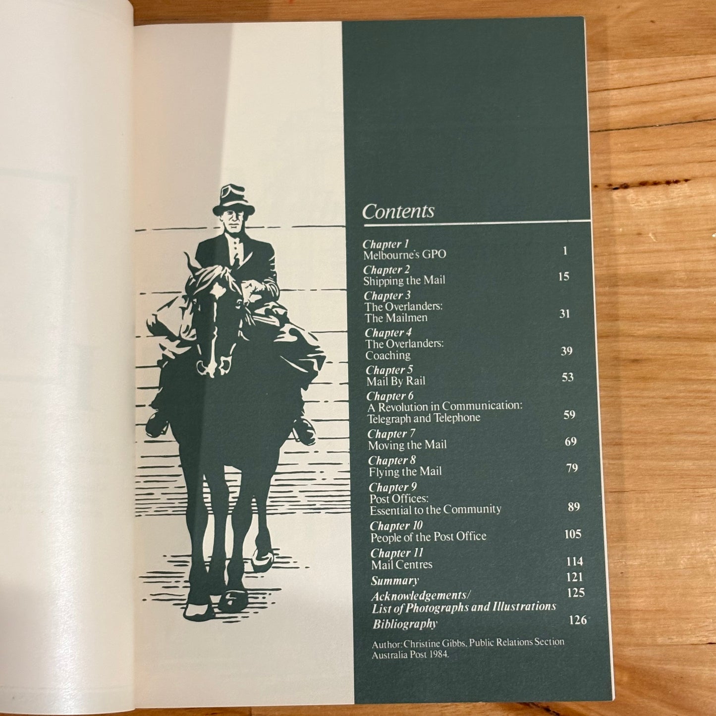 History of Postal Services in Victoria Paperback Australia Post 1984
