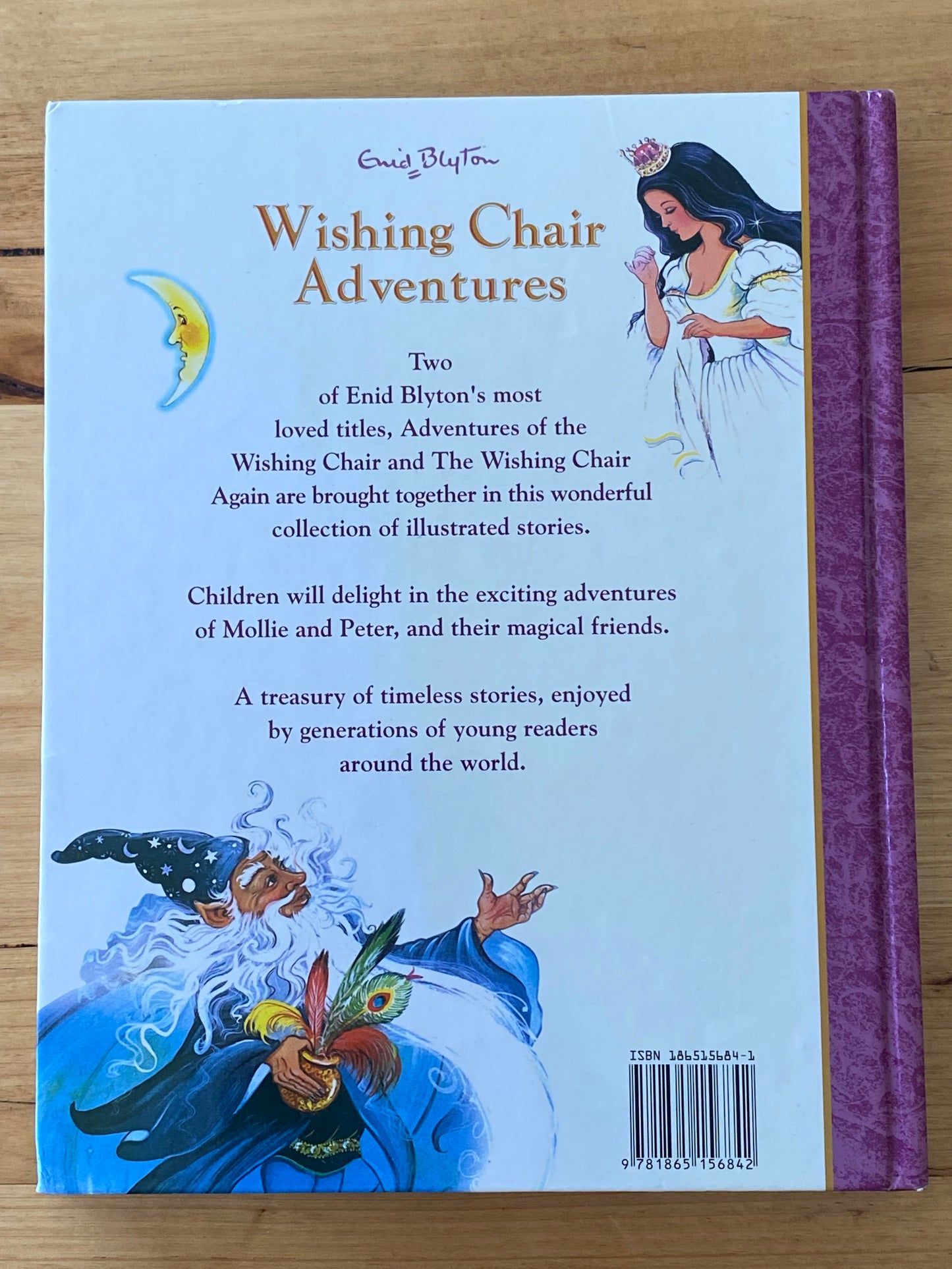 Enid Blyton Wishing Chair Adventures Large Format Illustrated Hardcover 2004 GD