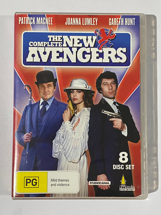 The Complete New Avengers DVD Classic British TV 8-Disc Set PAL 4 VGC