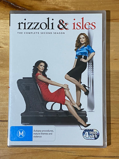 Rizzoli & Isles Complete Season 2 & 3 ­DVD 4-Disc Set PAL 4 New Sealed