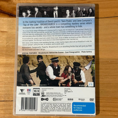 Broadchurch Series 1-3 Complete DVD Olivia Colman David Tennant PAL 4 VGC