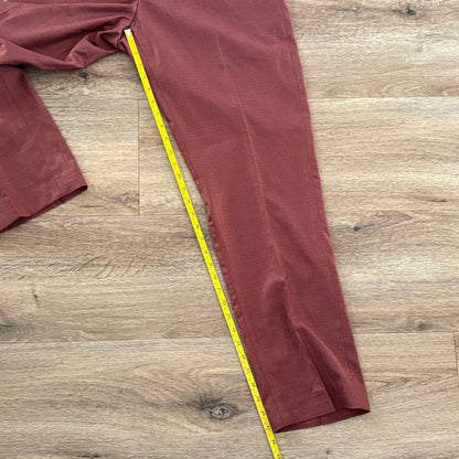 Axl & Co Men’s Wine Dress Pants SZ 36-inch Waist Zip Fly New With Tags