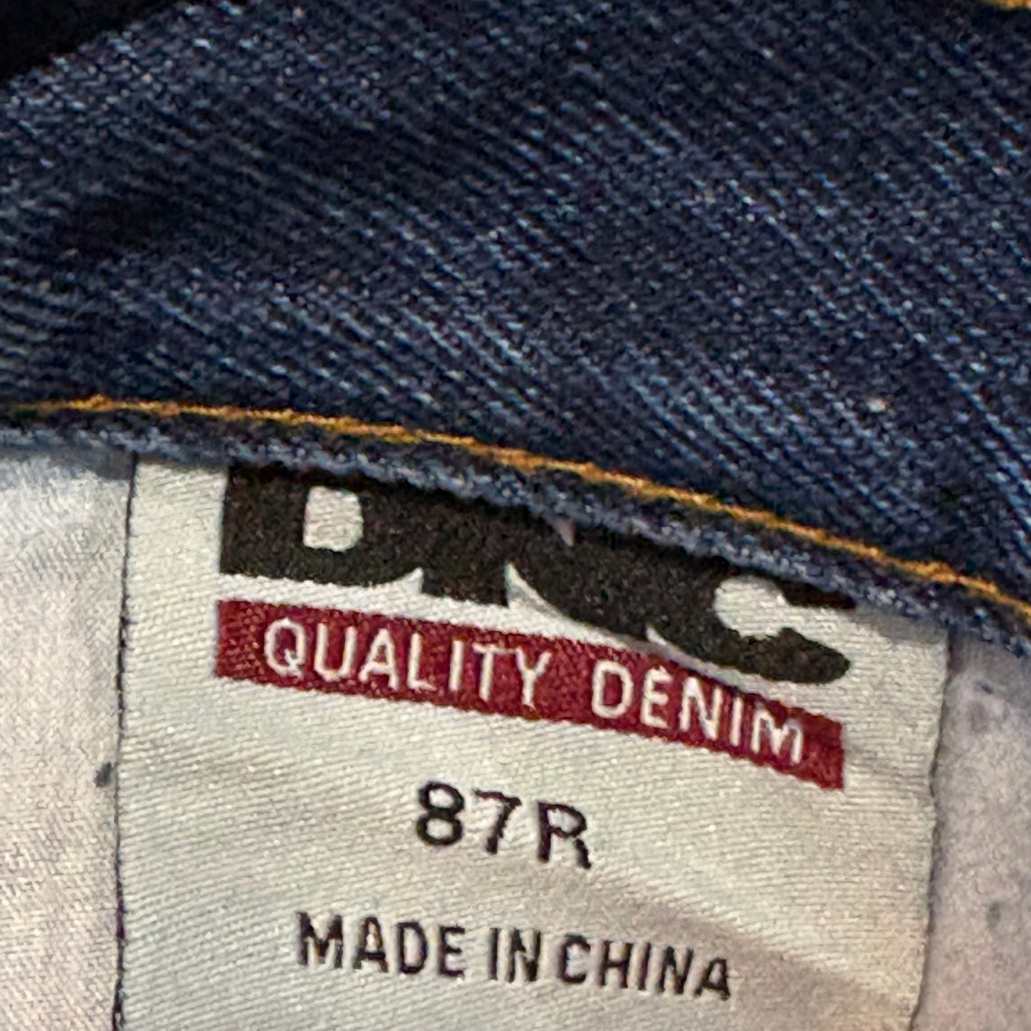 DNC Jeans Mens Size 87R Blue Denim Cotton NEW 3317 Durable N Comfortable Work