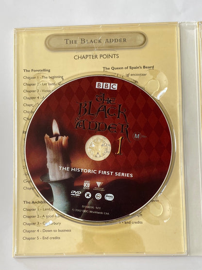 Black Adder Collectors ­Edition DVD Series 1-4 4-Disc Set PAL 4 VGC