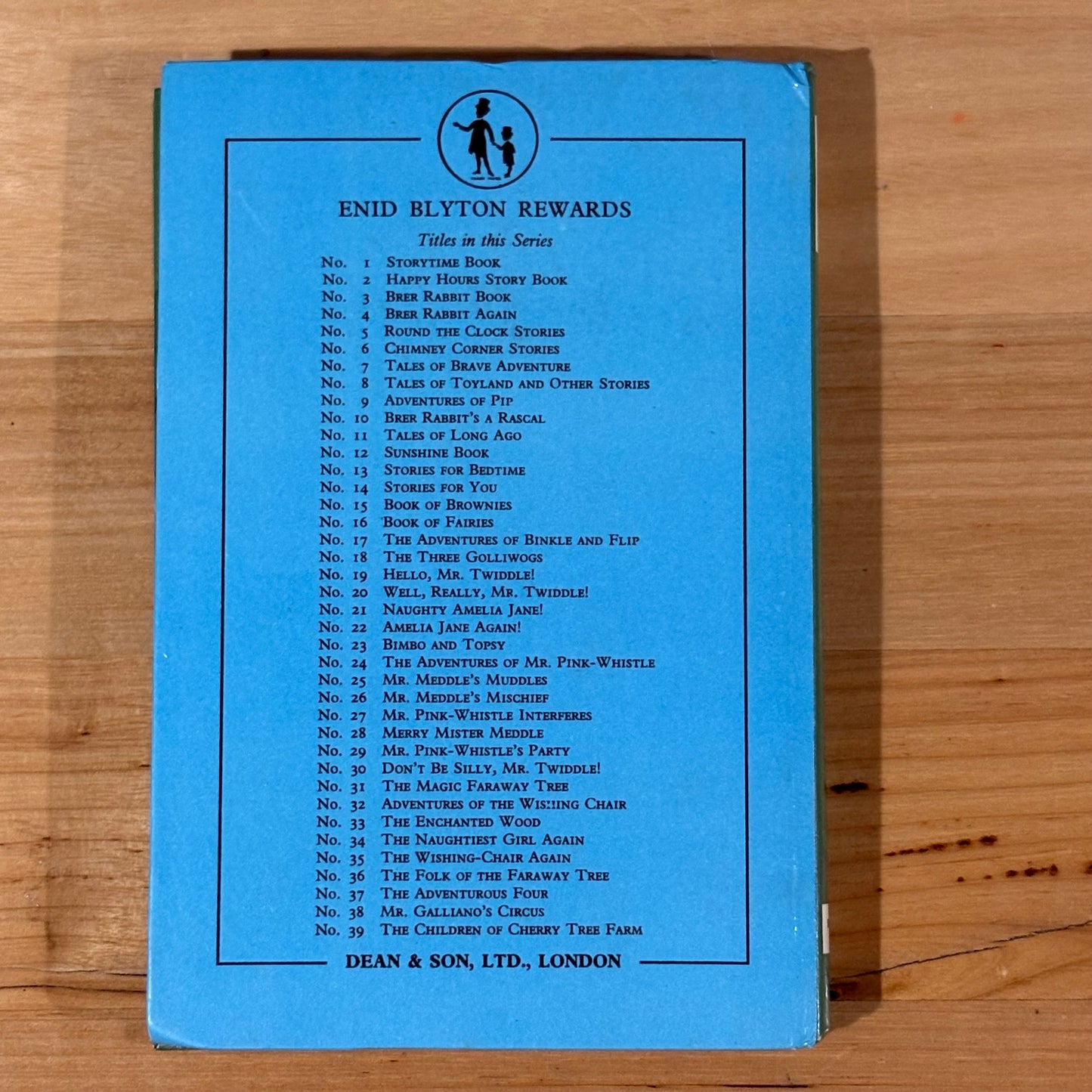 The Enchanted Wood by Enid Blyton Hardcover 1972 GD