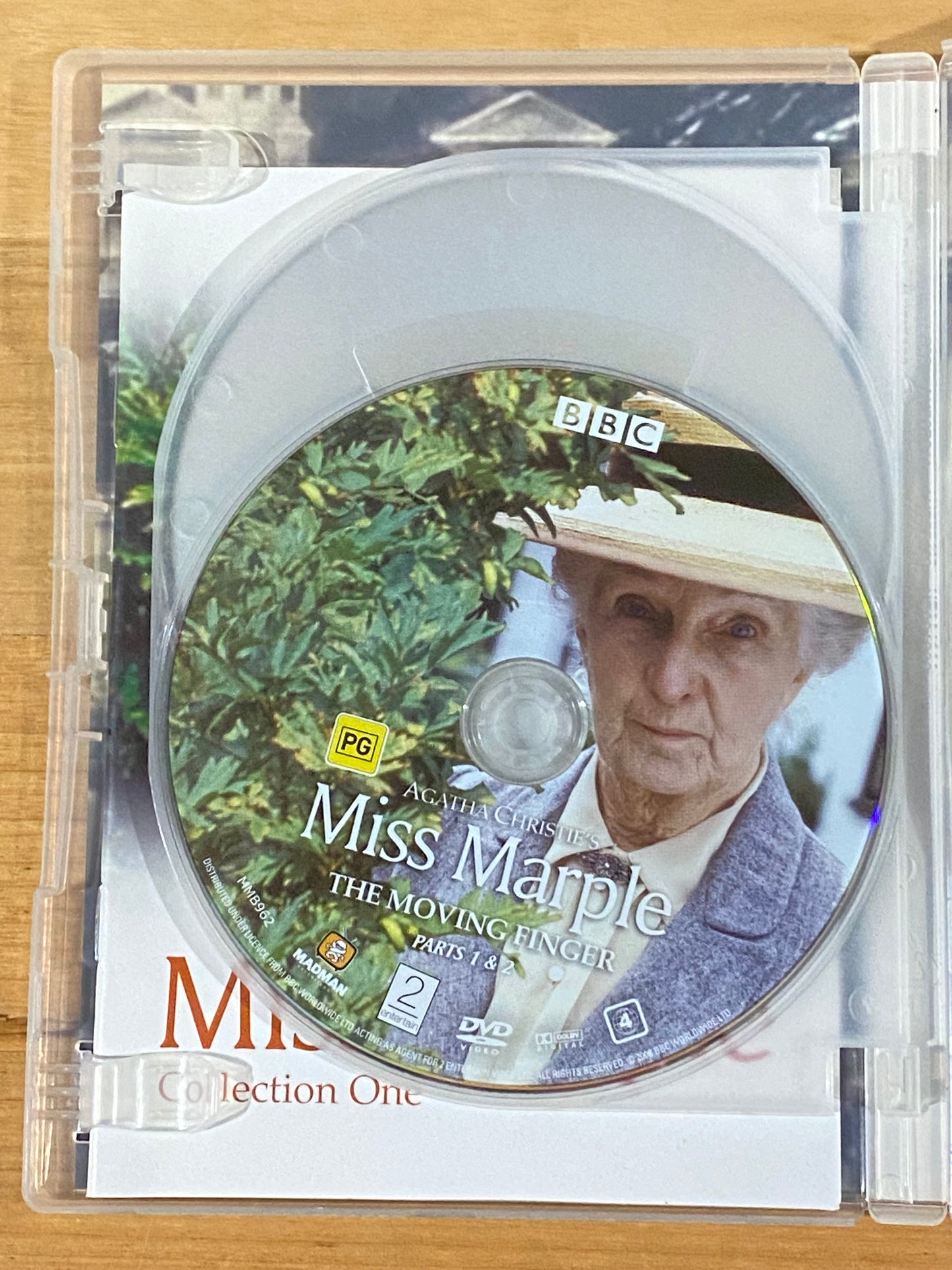 Agatha Christie's Miss Marple Collection Part 1 DVD BBC Joan Hickson PAL 4 VGC