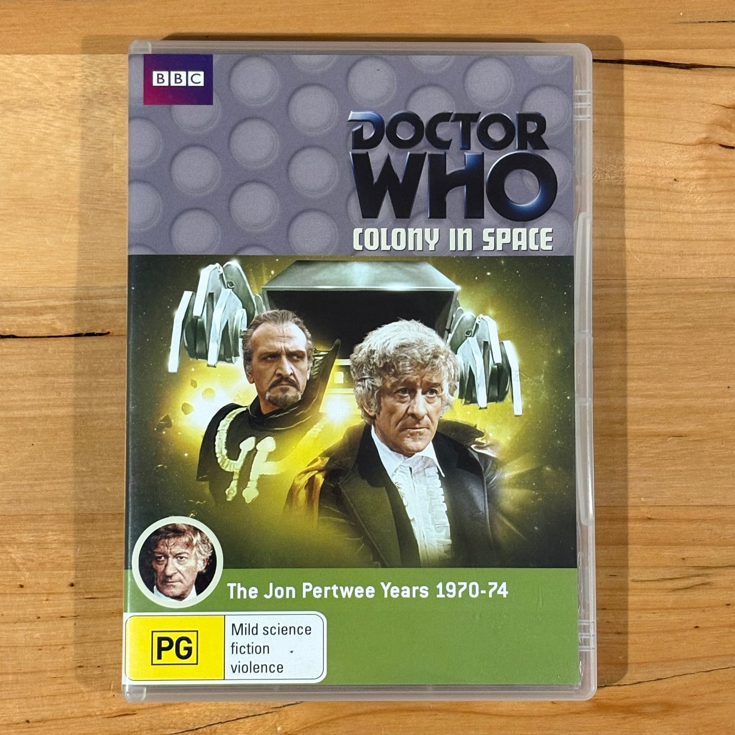 Doctor Who Colony In Space John Pertwee DVD BBC TV PAL 4 VGC