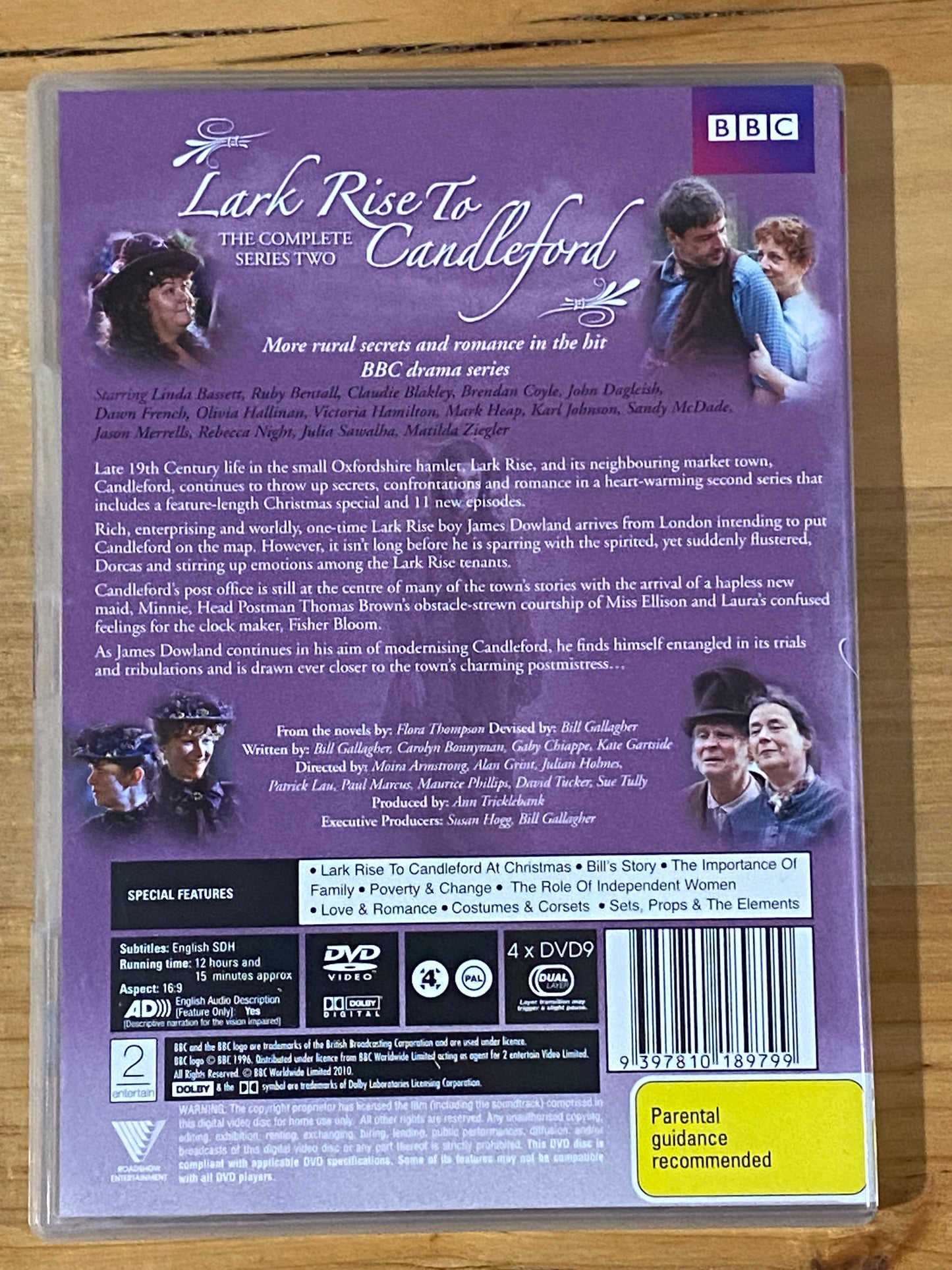 Lark Rise To Candleford Series 1-4 Complete DVD BBC Drama PAL 4 VGC