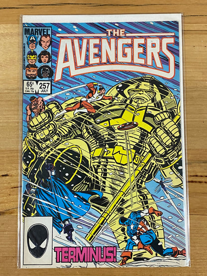 The Avengers #251-262 Marvel Comics Complete Set 1985 Average Grade FN