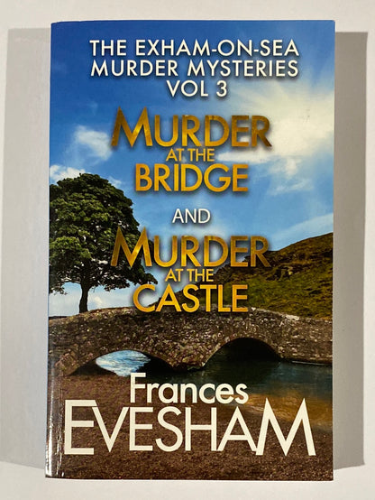 The Exham-On-Sea Murder Mysteries Volume 1, 2 & 3 by Frances Evesham Paperback + Bonus VGC