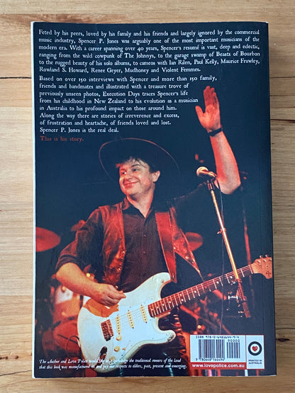 Execution Days The Life & Times Of Spencer P. Jones by Patrick Emery Paperback 2021 GD