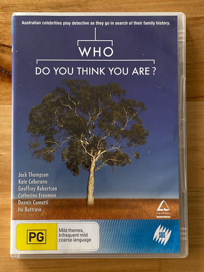 Who Do You Think You Are? DVD ABC TV 2-Disc PAL 4 VGC