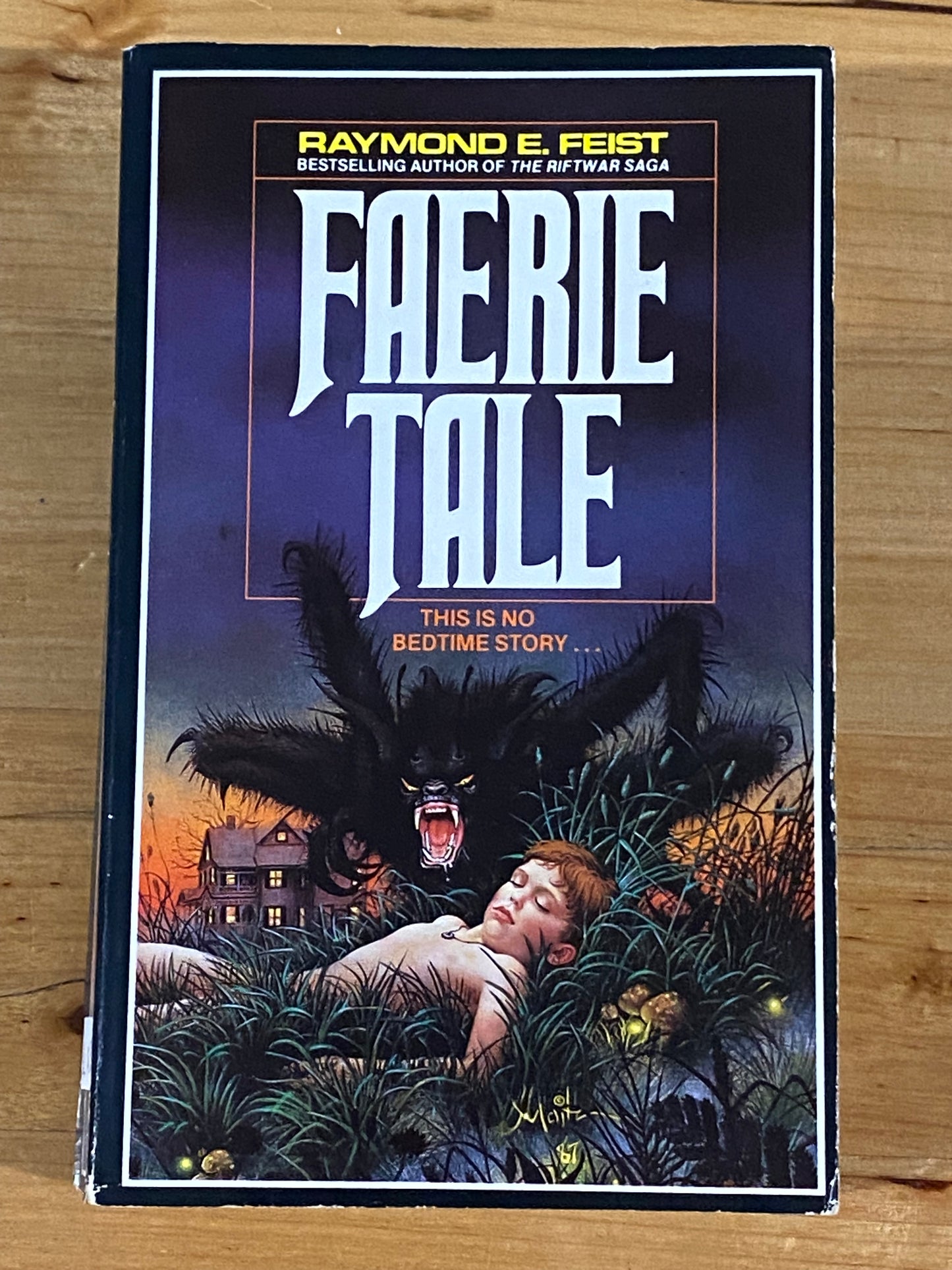 Faerie Tale by Raymond E. Feist Paperback 1988 GD