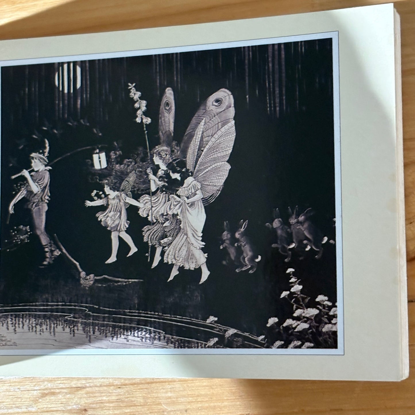 Fairy Postcard Book by Ida Rentoul Outhwaite Vintage GD