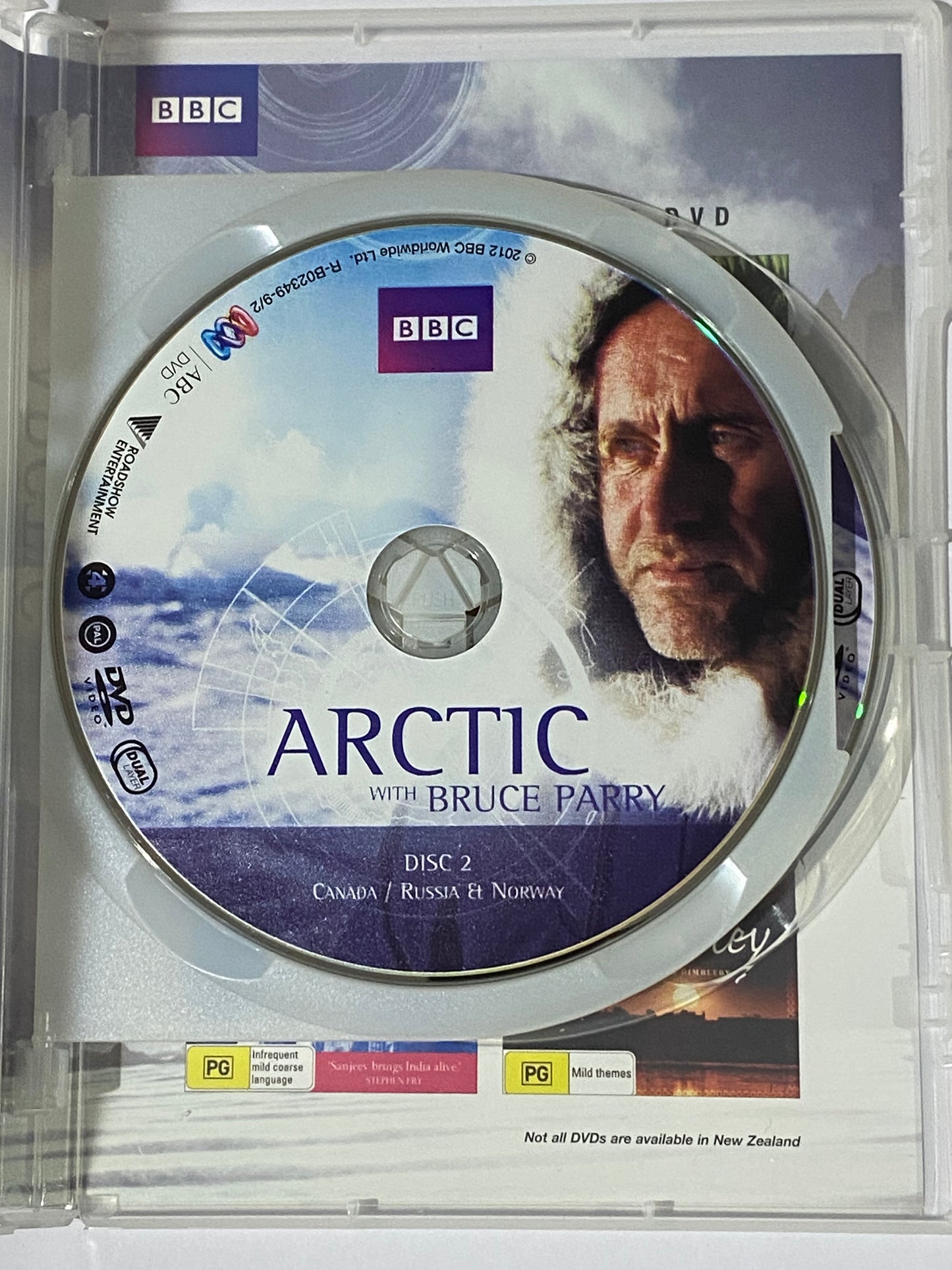 Arctic With Bruce Parry DVD BBC Documentary 2-Disc Set PAL 4 VGC