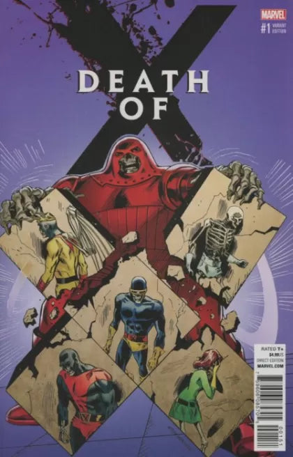 Death of X (2016) #1 Aaron Kuder Variant Cover