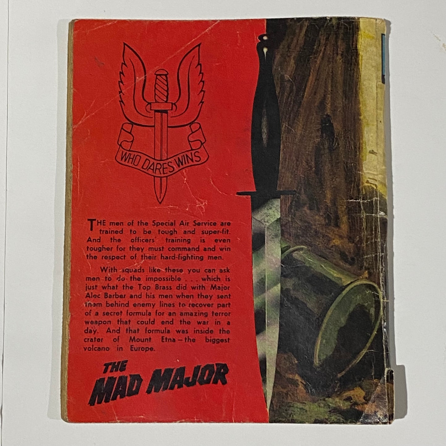 Commando War Comic #477 The Mad Major 1970
