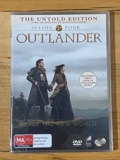 Outlander Season 4 DVD 5-Disc PAL 4 New Sealed