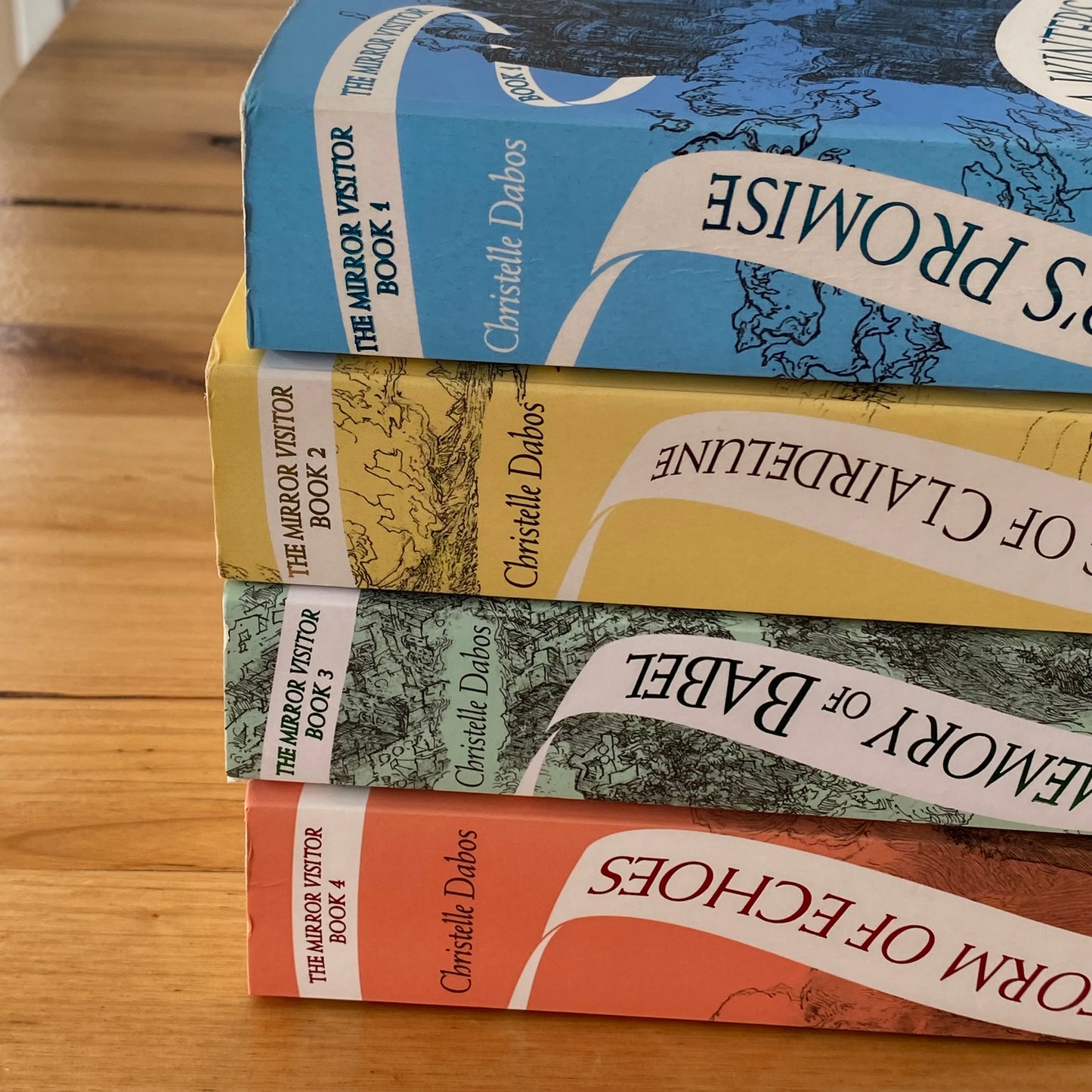 The Mirror Visitor 1-4 Complete Set by Christelle Dabos Paperback GD
