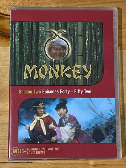 Monkey DVD Season 2 Episodes 40-52 Japanese Classic TV Show Pal 0 VGC