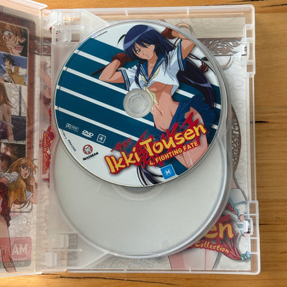 Ikki Tousen Complete Collection Anime DVD 4-Disc PAL 4 VGC