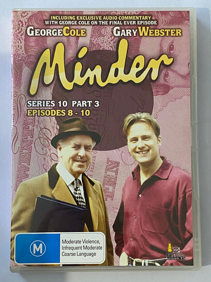 Minder 12 DVD Bundle Dennis Waterman George Cole Clasic British Drama PAL 4 VGC