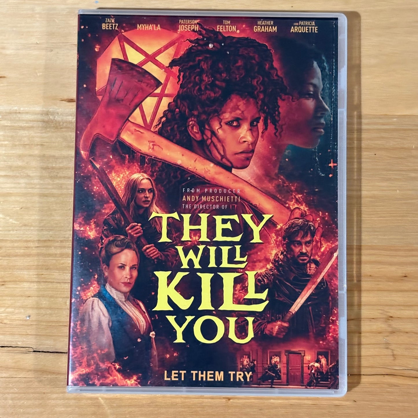 They Will Kill You Zazie Beetz DVD Horror PAL ALL VGC